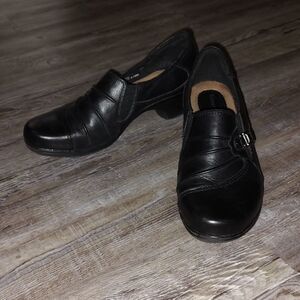 Earth Origins by Earth  Black Roxanne Leather Ankle Boot Shoes Sz 7.5W